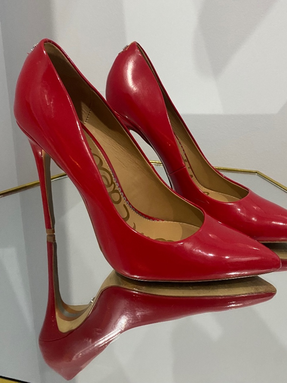 Sam Edelman Red 4-1/2” heels